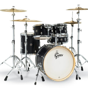 Ebony Satin Gretsch Catalina Special Edition Birch 5 Piece Shell Pack (20/10/12/14/14SN)