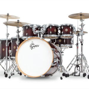 Deep Cherry Burst (22/8/10/12/14/16/14SN) Gretsch Catalina Maple 6-Piece Shell Pack with Free Additional 8 inch. Tom