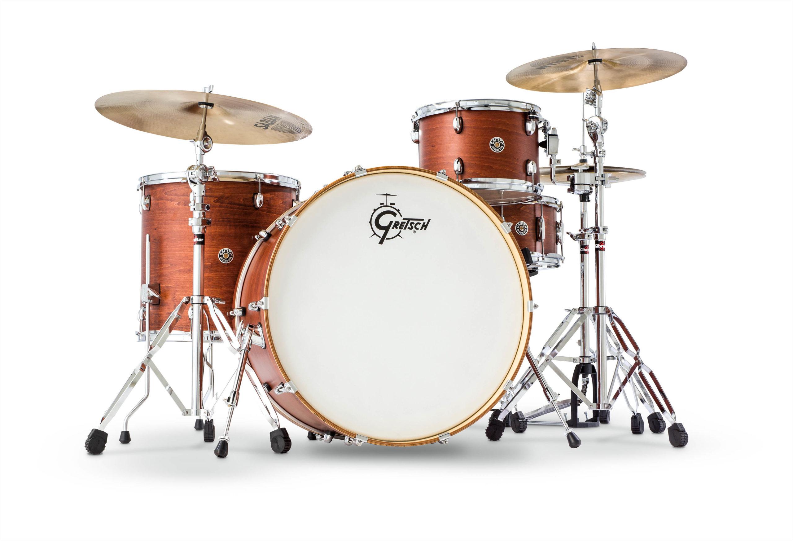 Satin Walnut Glaze Gretsch Catalina Club 4 Piece Shell Pack (24/13/16/14SN)