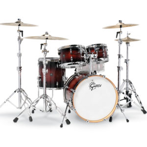 Cherry Burst Gretsch Renown 2 4 Piece Drum Set (20/10/12/14)