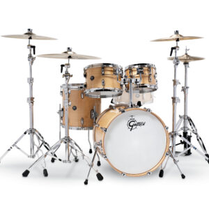 Gloss Natural Gretsch Renown 2 4 Piece Drum Set (20/10/12/14)