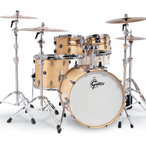 Gloss Natural Gretsch Renown 2 4 Piece Drum Set (22/10/12/16)