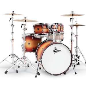 Satin Tobacco Burst Gretsch Renown 2 4 Piece Drum Set (22/10/12/16)