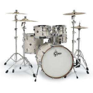 Vintage Pearl Gretsch Renown 2 5 Piece Drum Set (22/10/12/16/14sn)