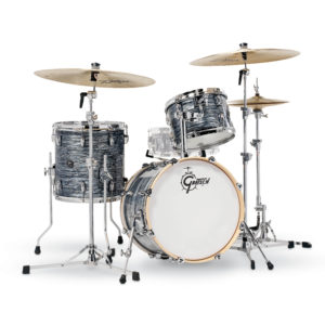 Silver Oyster Pearl Gretsch Renown 2 3-Piece Drum Set (18/12/14)