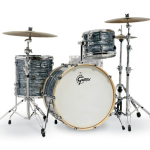 Silver Oyster Pearl Gretsch Renown 2 3 Piece Drum Set (24/13/16)