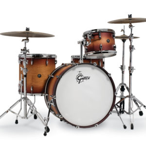 Satin Tobacco Burst Gretsch Renown 4 Piece Drum Set (24/13/16/14sn)
