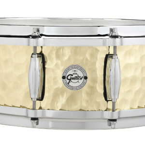 5x14 Gretsch Hammered Brass Snare Drum