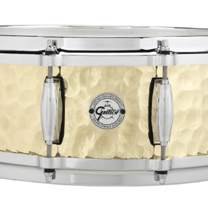 5x14 Gretsch Hammered Brass Snare Drum