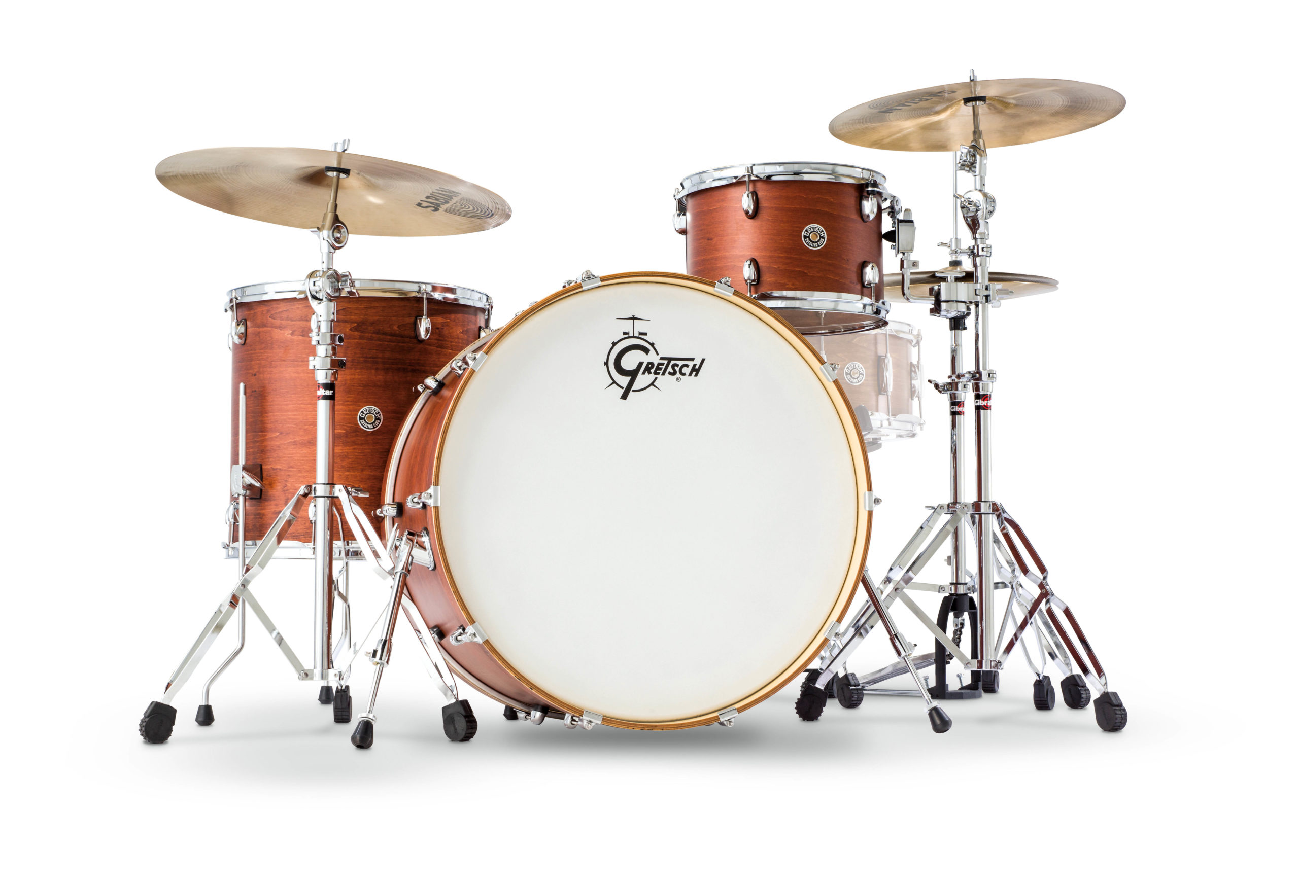 Satin Walnut Glaze Gretsch Catalina Club 3 Piece Shell Pack (24/13/16)