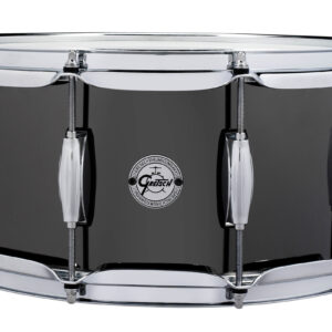 6.5x14 Gretsch Black Nickel over Steel Snare Drum