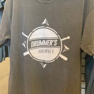 Drummer's Journey Tee Shirt - Pepper Gray