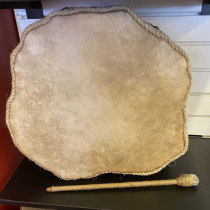 RaW Drums Handcrafted Box Elder Drum w/ Mallet