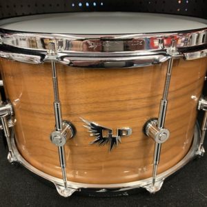 Hendrix Drums Perfect Ply Walnut 8"x14" Snare - Gloss Natural