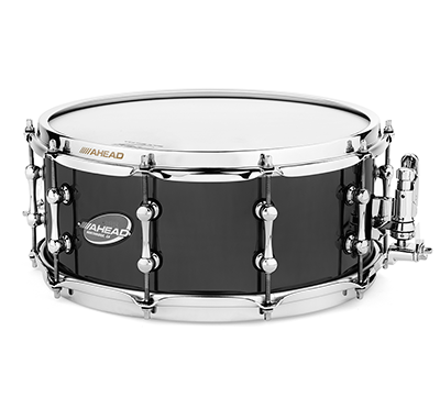 Ahead 6x13 Black Nickel Over Brass Snare Drum