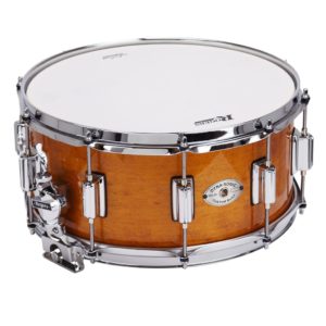 Rogers Dyna-Sonic 6.5x14 Classic Snare Drum w/ Beavertail Lugs -- Fruitwood Stain Lacquer