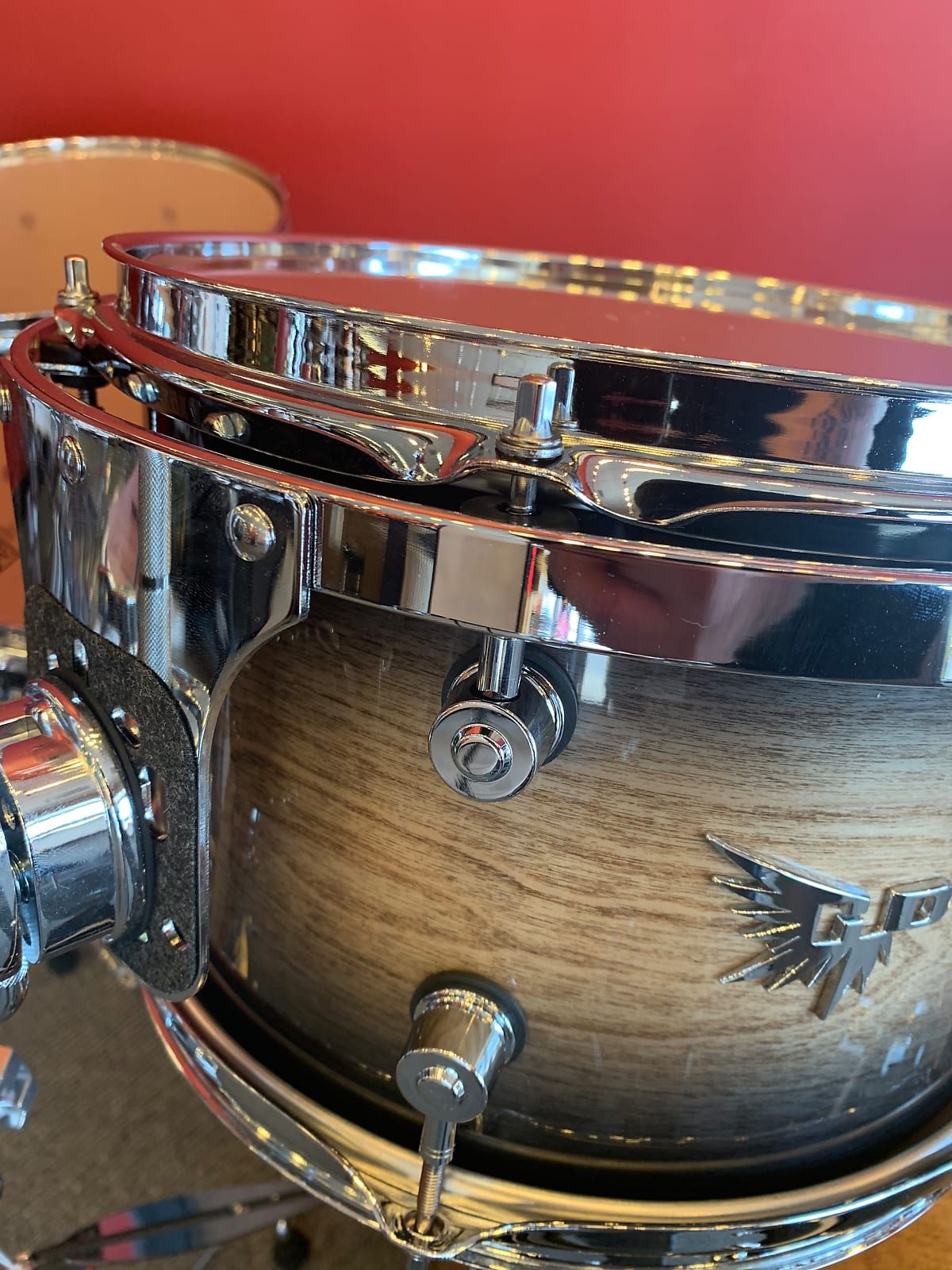 Hendrix Drums HD Birch 5pc Rock Shell Pack Black Burst Lacquer - Image 8