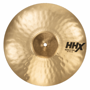 SABIAN 14" HHX Medium Hats Brilliant Finish