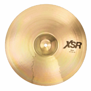 SABIAN 14" XSR Hat Bottom Brilliant Finish