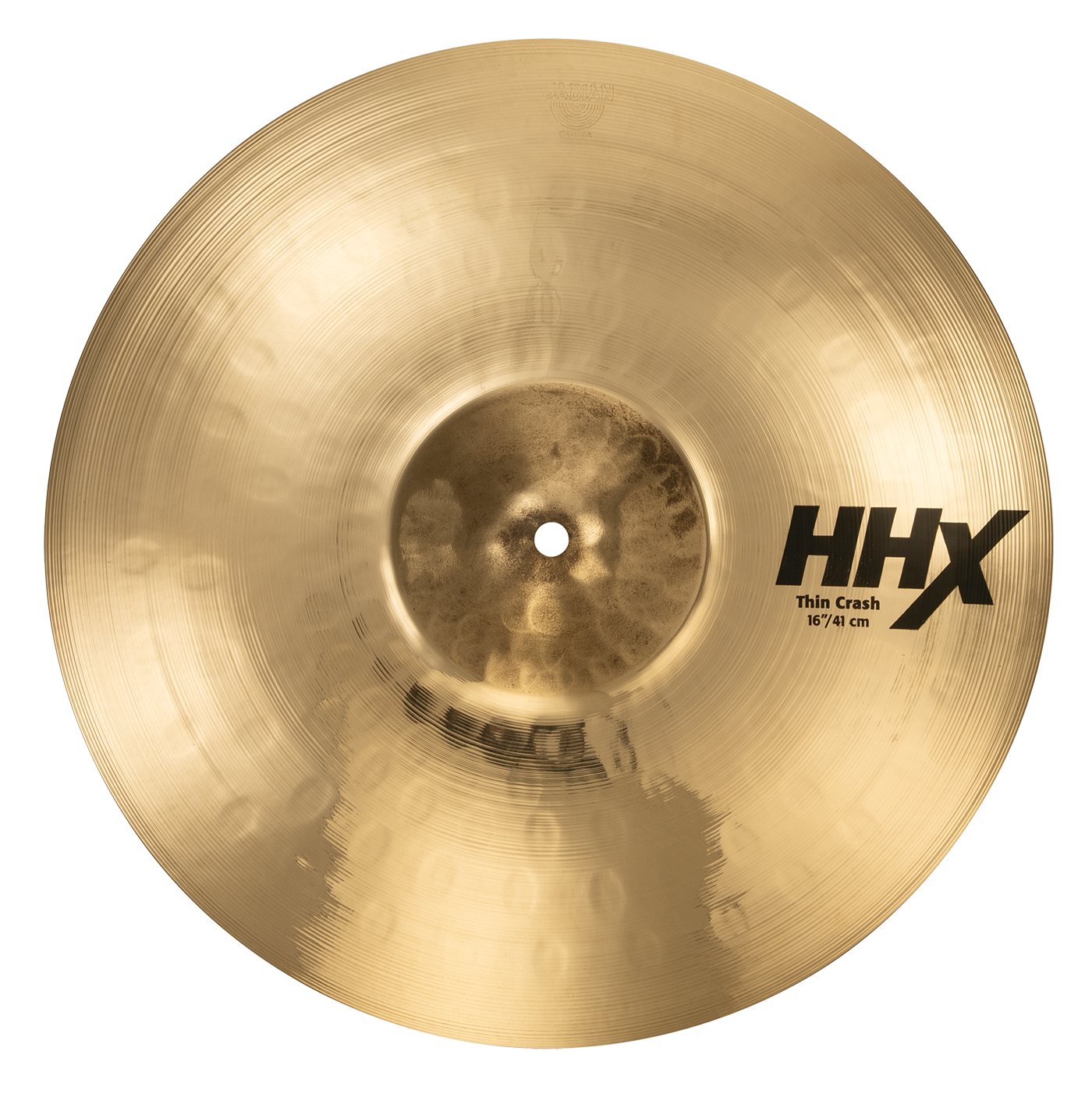 SABIAN 16" HHX Thin Crash Brilliant Finish