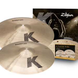K Zildjian Paper Thin Crash Pack