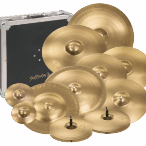 SABIAN Paragon Neil Peart Complete Set Brilliant Finish w/ Flight