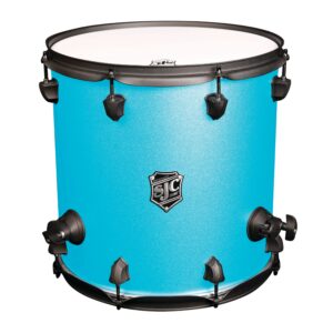 SJC Custom Drums Pathfinder Series Floor Tom - 14" x 14", Caribbean Blue