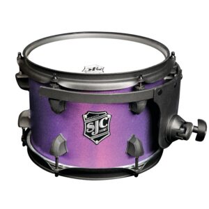 SJC Custom Drums Pathfinder Series Rack Tom - 7" x 10", Purple Galaxy