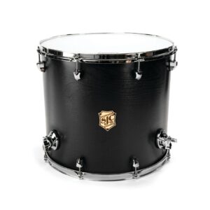 SJC Custom Drums Tour Series Bass Drum - 16" x 18", Matte Black