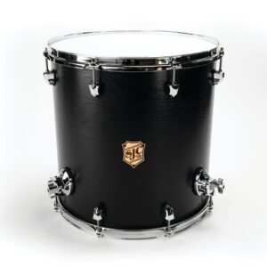 SJC Custom Drums Tour Series Floor Tom - 16" x 16", Matte Black