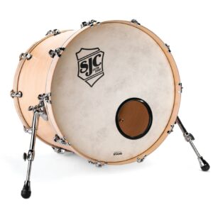 SJC Custom Drums Tour Series Bass Drum - 18" x 22", Natural