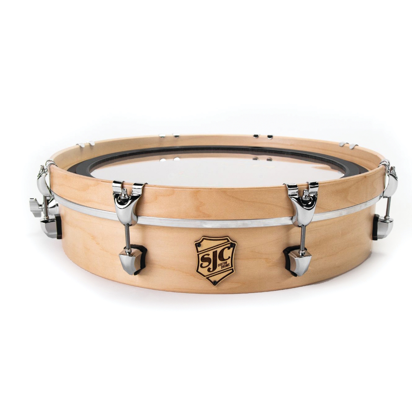 SJC Custom Drums Tour Series UFO Drum - 4" x 20", Natural