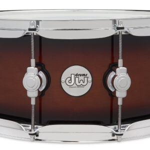 DW Design Series 6" x 14" Snare Drum, Tobacco Burst