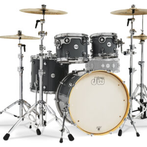 Design Series 4-Piece Maple Shell Pack, Steel Gray w/ Chrome Hardware