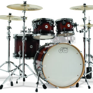 Design Series 4-Piece Maple Shell Pack, Tobacco Burst w/ Chrome Hardware