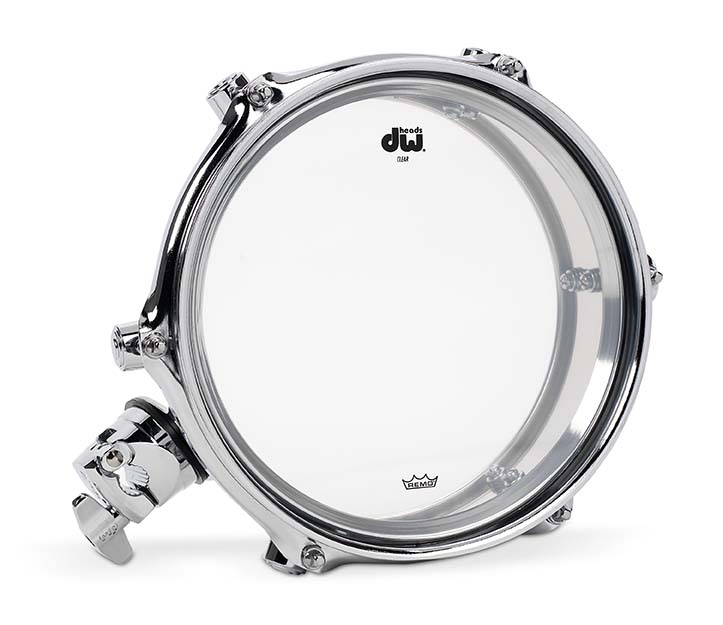 Design Series Piccolo Tom, 2.5" x 8", Chrome Over Steel w/ Chrome Hardware - Image 2