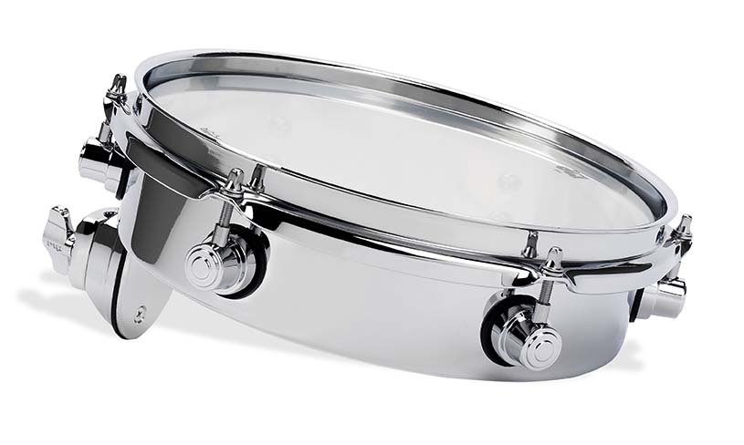 Design Series Piccolo Tom, 2.5" x 8", Chrome Over Steel w/ Chrome Hardware - Image 3