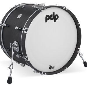 PDP Concept Classic 14" x 20" Ebony Stain Kick Drum with Ebony Stain Hoops