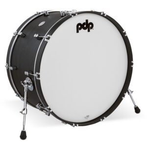 PDP Concept Classic 14" x 26" Ebony Stain Kick Drum with Ebony Stain Hoops