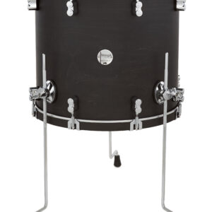 PDP Concept Classic 16" x 18" Ebony Stain Floor Tom with Ebony Stain Wood Hoops