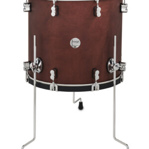 PDP Concept Classic 16" x 18" Ox Blood Stain Floor Tom with Ebony Stain Wood Hoops