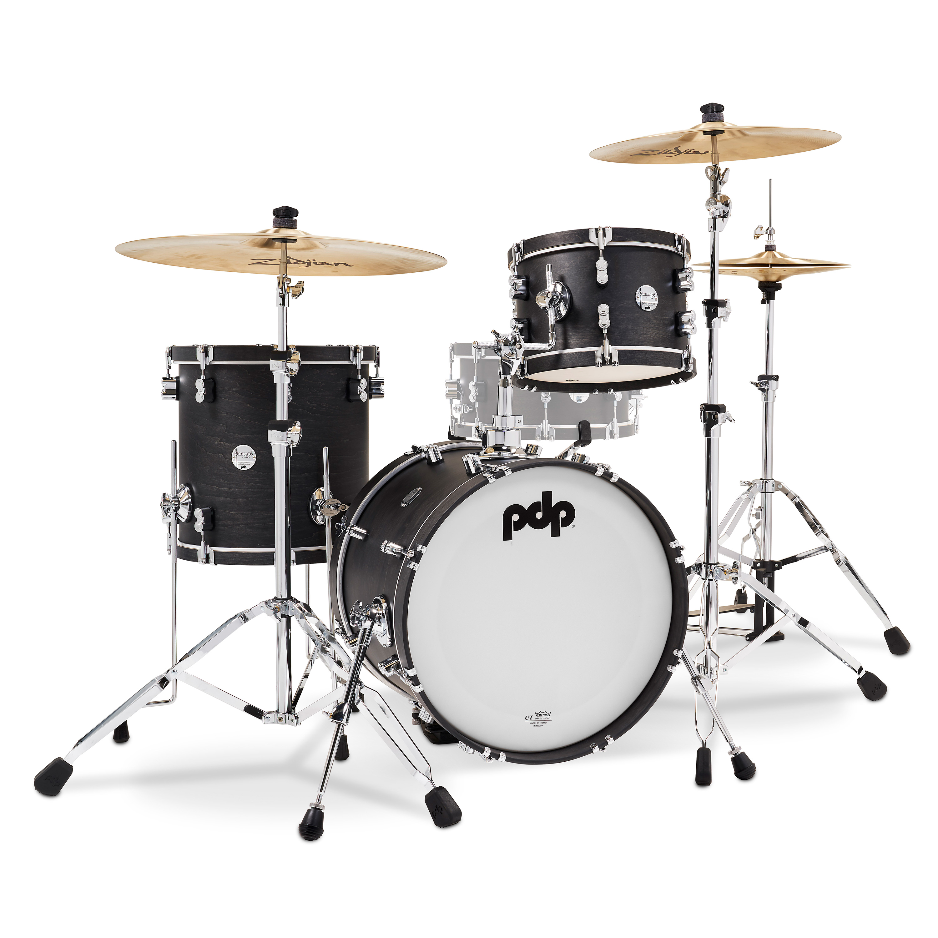 Concept Classic Series 3-Piece Bop Shell Pack, Ebony