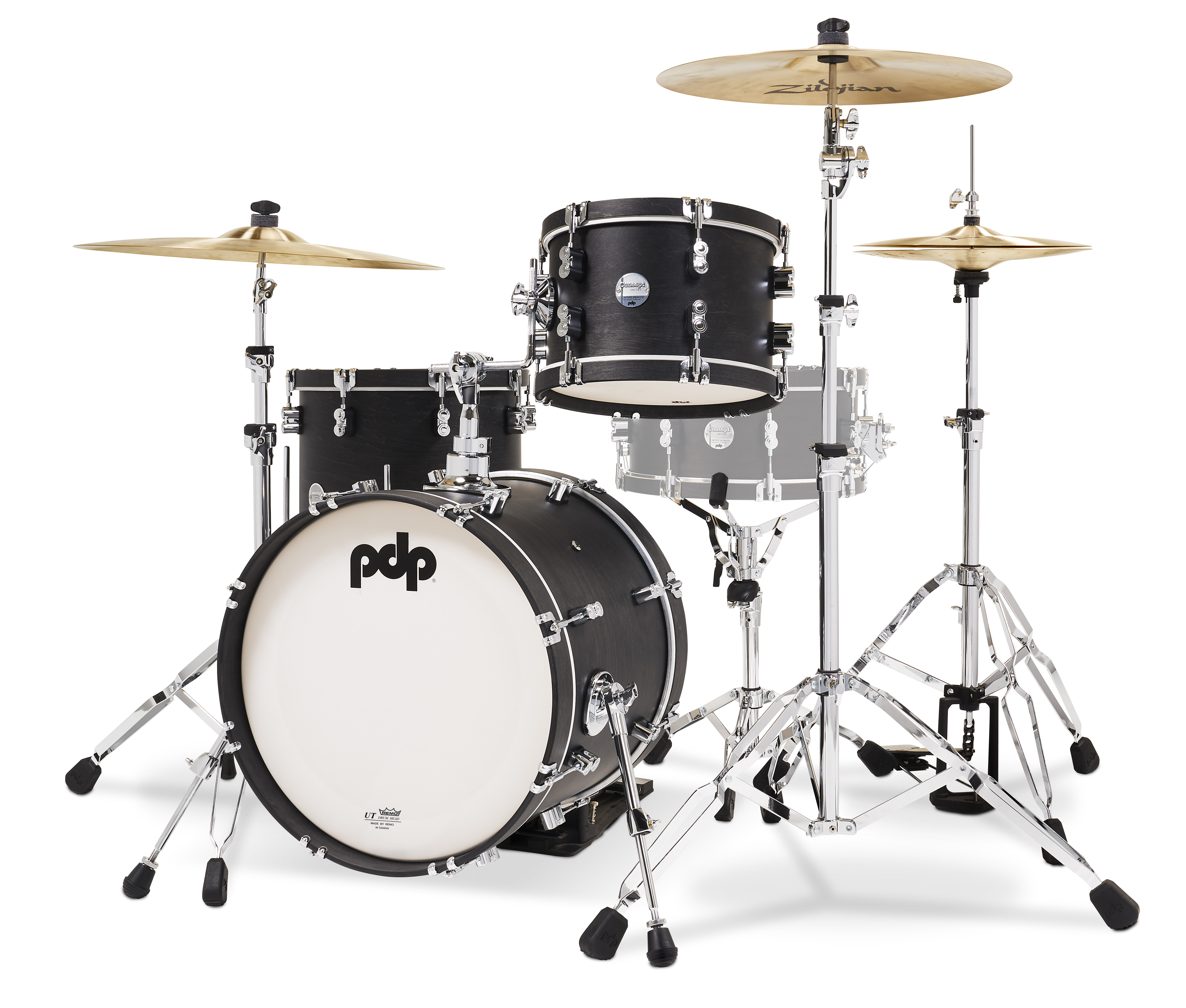 Concept Classic Series 3-Piece Bop Shell Pack, Ebony - Image 2