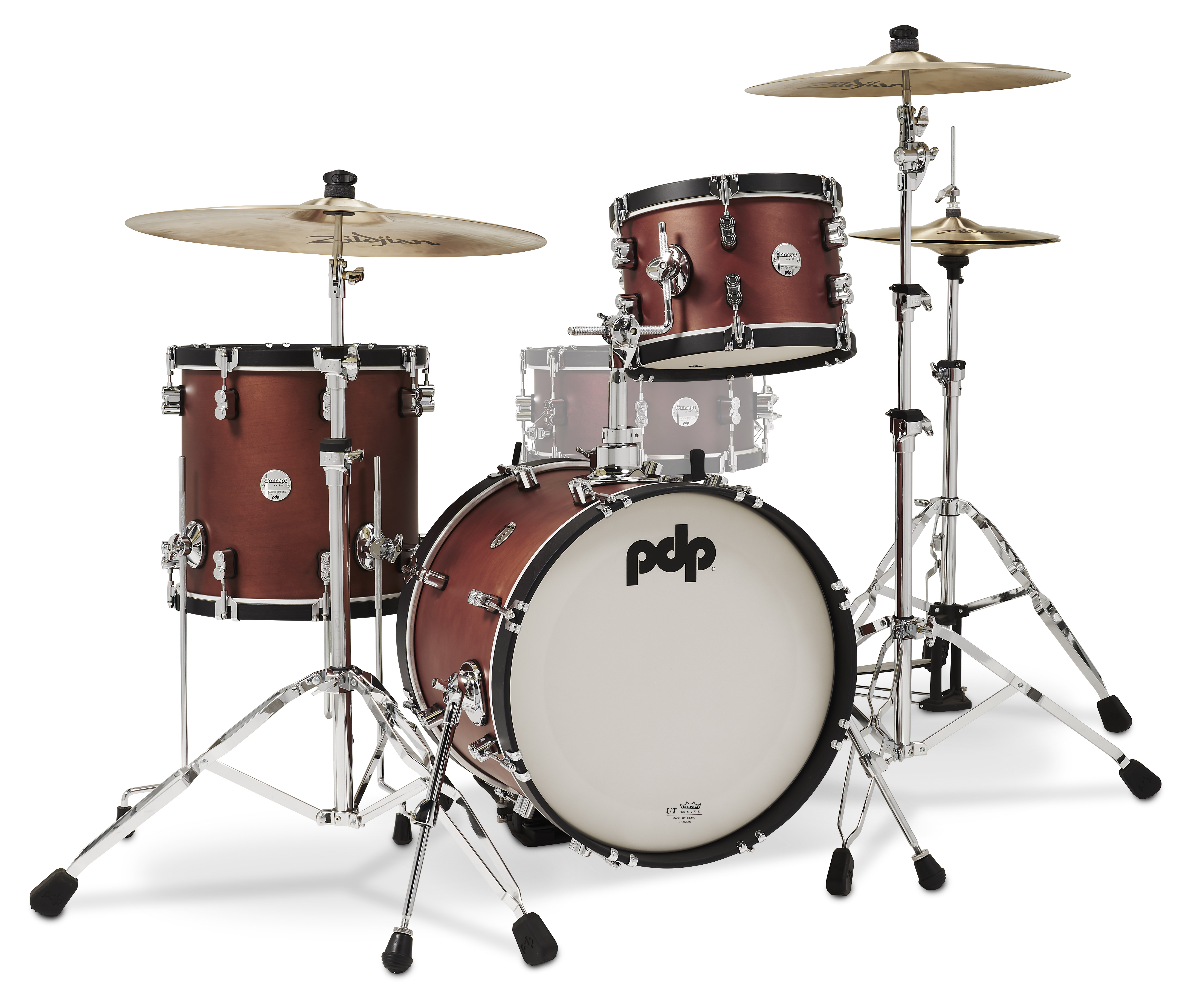 Concept Classic Series 3-Piece Bop Shell Pack, Ox Blood