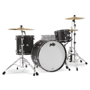 PDP Concept Classic Series 3-Piece Maple Shell Pack, 24" Bass Drum, Ebony w/ Ebony Hoops
