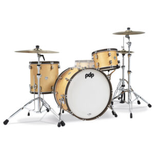PDP Concept Classic Series 3-Piece Maple Shell Pack, Natural w/ Walnut Hoops - 24in Kick