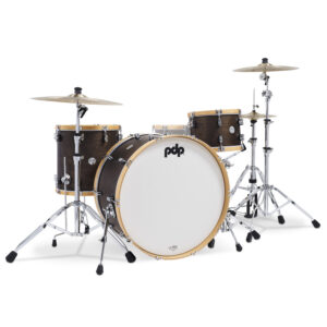 PDP Concept Classic Series 3-Piece Maple Shell Pack, Walnut w/ Natural Hoops - 26in Kick