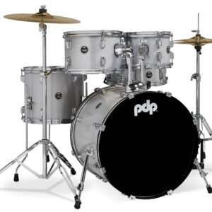 Center Stage, Diamond White Sparkle Drum Set