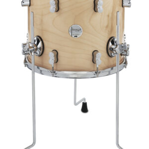 PDP Concept Maple 12" x 14" Floor Tom Natural Lacquer with Chrome Hardware