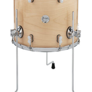 PDP Concept Maple 14" x 16" Floor Tom Natural Lacquer with Chrome Hardware